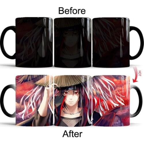 1Pcs New 350mL Cartoon Heat Reveal Cup Color Changing Mug Magic Coffee Tea Milk Ceramic Cup Birthday Xmas Gifts for Friends Kids