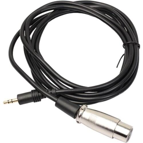 10Ft 1/8 Inch 3.5mm Male to XLR 3 Pin Female Microphone Mic Stereo Audio Cable Professional Wired Microphones Audio Cable
