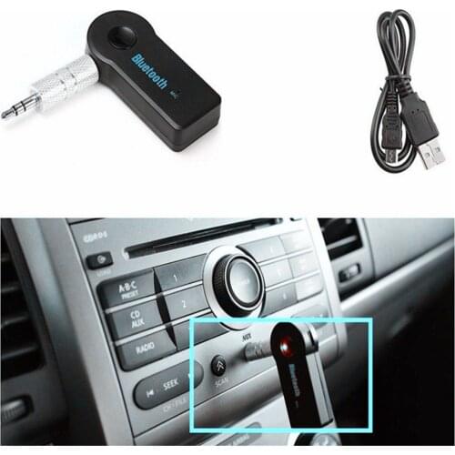 2 in 1 Car Bluetooth receiver aux for punto audi q5 skoda superb 2 opel corsa d suzuki sv 650 renault espace 4
