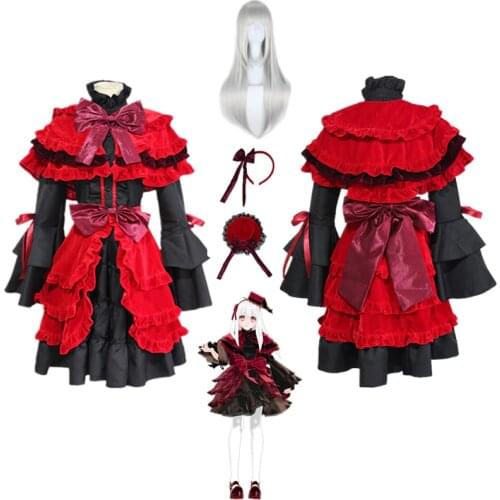 Anime K Cosplay Costumes Anna Kushina Cosplay Costume Gothic Lolita Dresses Halloween Carnival Party Women Game Fancy Dress