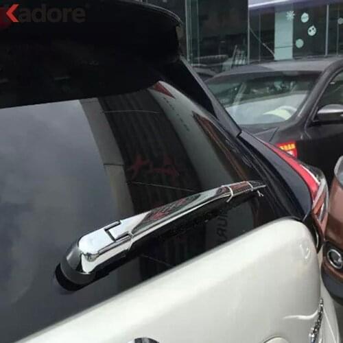 For Nissan Murano 2015 2016 2017 2018 Chrome Exterior Accessories Rear Window Wiper Cover Trim Overlay Molding Styling