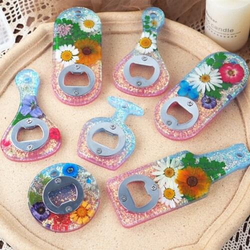 DIY Epoxy Resin Epoxy Beer Wrench Bottle Opener Beer Bottle Crystal Drop Mold Silicone Mould Accessory Making Tool