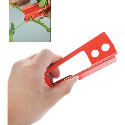 1Pc DIY Cut Tool Florist Metal Gardon Flower Rose Thorn Stem Leaf Stripper Rose Plier Removing Burrs Pruning Garden Tool