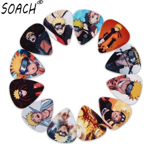 SOACH 100PCS bass guitar pick String guitar accessories ukulele acoustic guitar paddle Guitar neck Plucked picks parts
