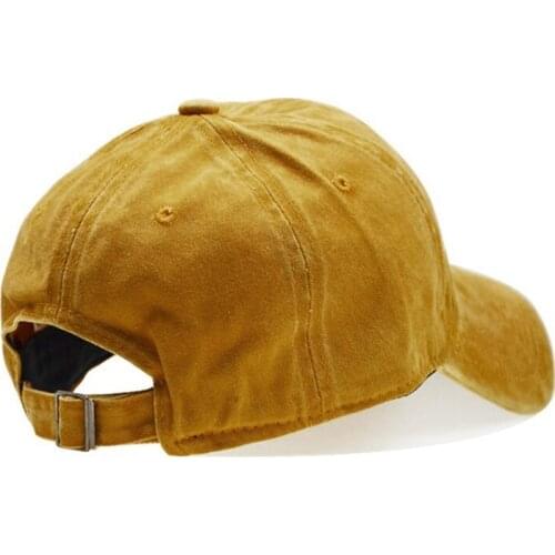 Washed Cotton Pure Color Board Kids Baseball Cap Children Hip Hop Boys Girls Hat GXMB