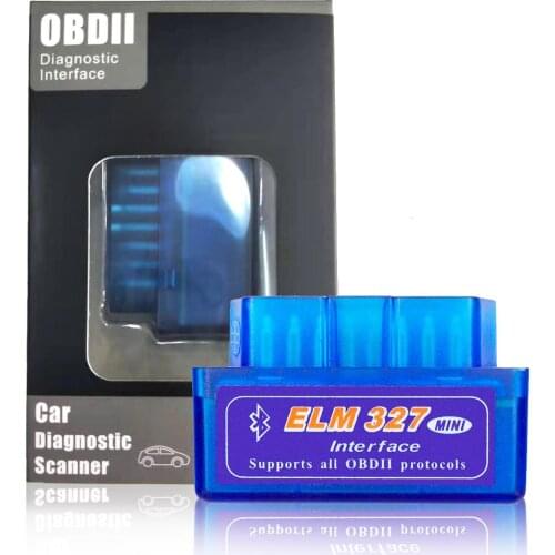 OBD2 ELM327 v1.5/V2.1 BT interface Auto Diagnostic Tool Scanner elm 327 supports all obdii protocols