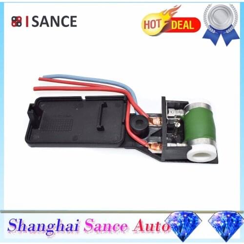 ISANCE Blower Motor Resistor Radiator Cooling Fan Motor 17117541092R For Mini Cooper 2003 2004 2005 2006 2007 2008