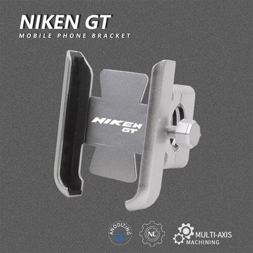 For Yamaha Niken GT 2019 2020 Motorcycle CNC Aluminum Alloy Handle Bar Rear Mirror Mobile Phone Bracket GPS Stand Holder