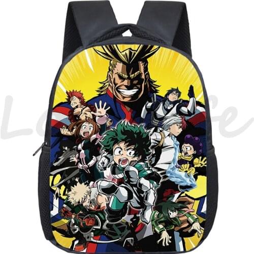 Boku no hero academia Backpack Kindergarten Bag Students school bag Kids Rucksack Boys Girls Deku Knapsack Childrens Backpack