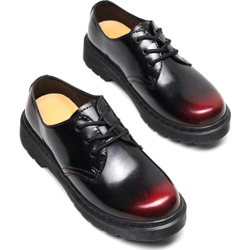 Spring Autumn Fashion New Women Platform Shoes Genuine Leather Casual Shoes Woman Flats Lace Up Oxford Shoes For Women Shoes