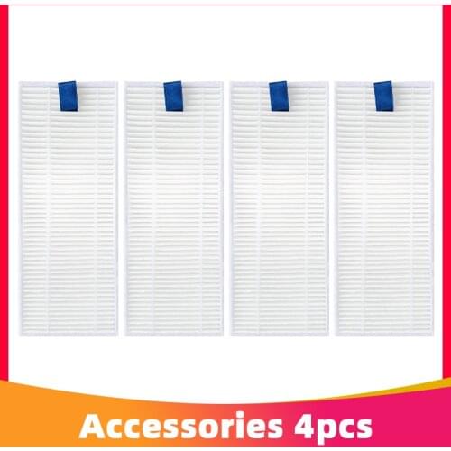 Spare High Efficiency 4/8 Pcs Washable Hepa Air Filters for 360 S6 Robotic Vacuum Cleaner Sweeper Replacements Parts