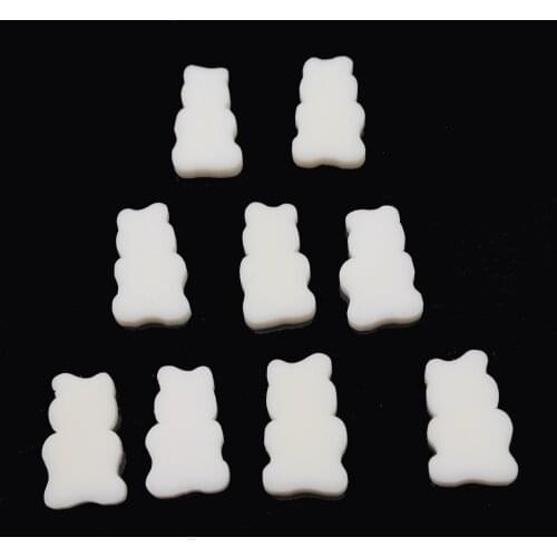 100g/Lot DIY Crafts Accessories Kawayi Bear Clay Slices Soft Pottery Animal Sprinkles for Toys Filling