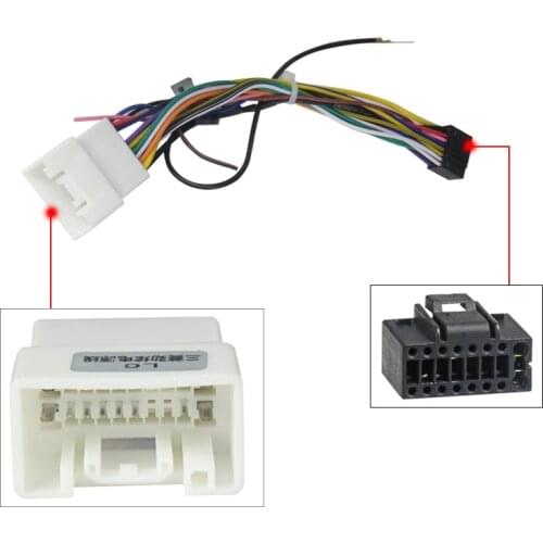 2Dins Car Android Radio Cable for Suzuki Buick for VW ISO Hyundai for KIA Honda Toyota Nissan Mitsubishi Ford CRV FIT Outlander