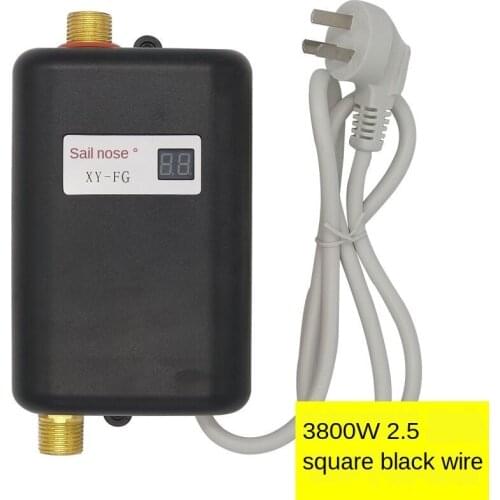 3800W Instant electric water heater kitchen fast heating mini electric water faucet 110V 220V