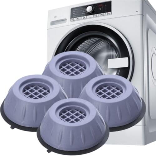 4pcs Anti-slip And Noise-reducing Washing Machine Feet Non-slip Mats Refrigerator Anti-vibration pad Kitchen Bathroom Mat