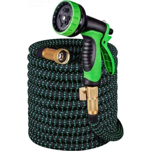 75ft Garden Hose Stretch-resistant Expandable Flexible Water Hose Spray Pipe Saving Watering Irrigation Tool Kits