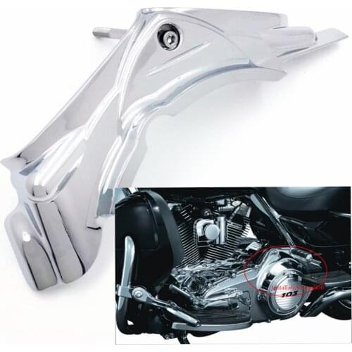 Motorcycle Cylinder Base Side Cover For Harley Touring Electra Road King Street Electra Tri Glide FLH FHLX FLHR 07-16 Dyna 06-17