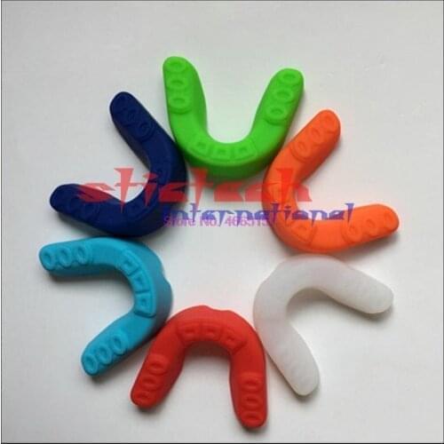 By dhl or ems 200pcs Sports Mouthguard Mouth Guard Gum shield Teeth Protect for MMA Boxing Basketball