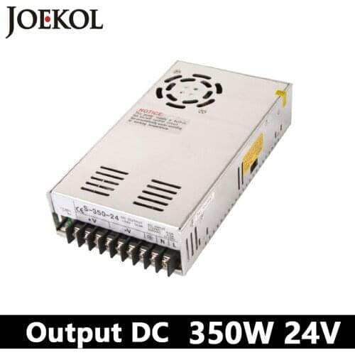 Switching power supply 350W 24v 14A,Single Output ac dc converter for Led Strip,AC110V/220V Transformer to DC 24V