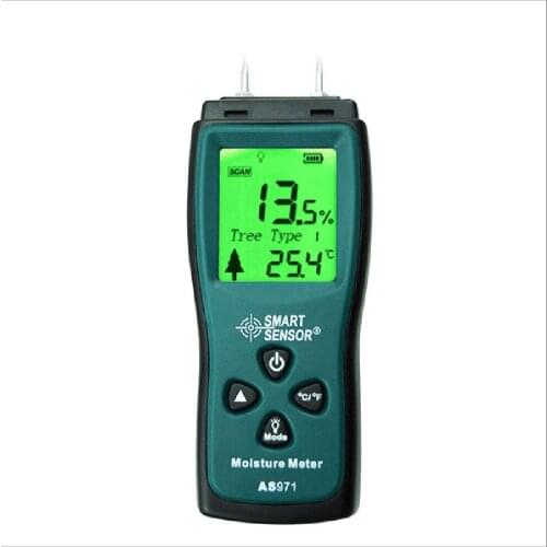 Moisture Meter Wood High Precision Tester Moisture Analyzer AS971