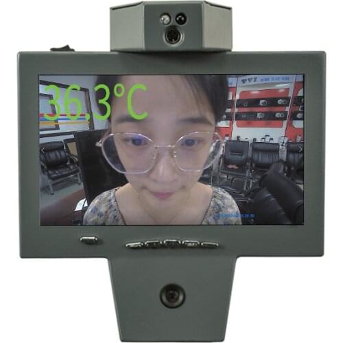 Forehead Body Temperature Security Camera AHD 1080P 0.1Seconds Temperature Recognition Camera Fever Detection Thermal Imager