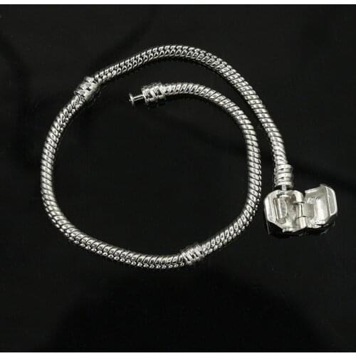 Fashion Snake Bone Bracelet Metel Bead Bangle Charming Chain Bracelet For for Unisex Women DIY Jewelry Gift Daily Wear