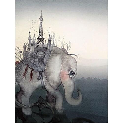 Rabbit Boy And Girls Cartoon Angel Printed 11CT Cross-Stitch Embroidery Complete Kit DMC Threads Knitting Painting Needle