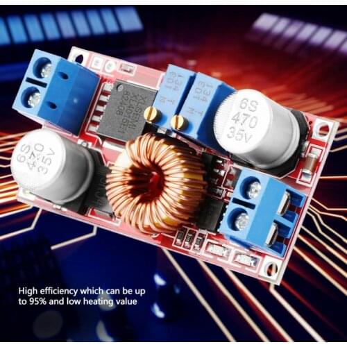 LED Set Sown Power Supply Regulator Module Li-ion Battery Charging Power Board 5A 75W High efficiency