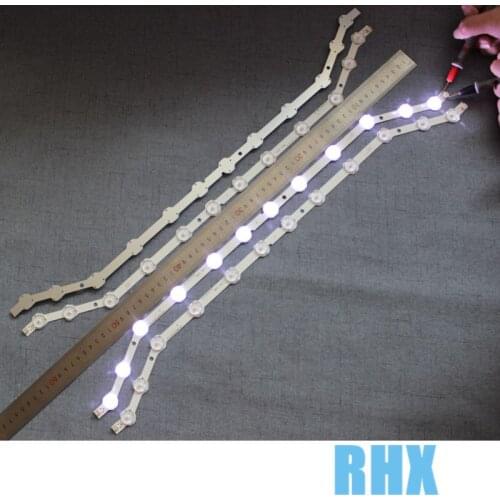 New 4pcs*12LED LED Backlight strip Replacement For Samsung BN96-28763A D3GE-320SM1-R2 UE32H5373 LM41-00001S 2013SVS32 FHD 3228N1