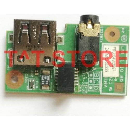 Original FOR LENOVO THINKPAD X1 AUDIO JACK USB PORT BOARD 04W2067 works well free shipping