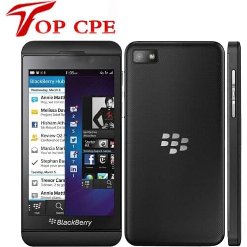 Original unlocked Blackberry Z10 phone 4.2" Capacitive screen 4G 8.0MP camera 16G ROM 2GB RAM GPS WIFI smatphone Mobile phone