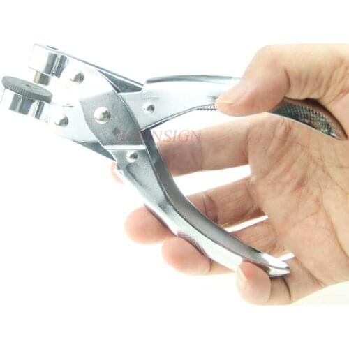 Manual single-hole packing plastic bag rubber products punching machine cloth punching pliers supermarket sealed bag