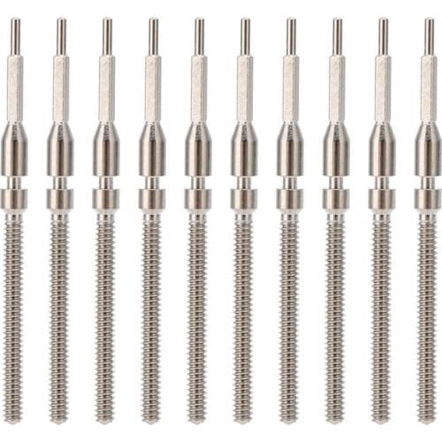 10pcs 8200 Watch Movement Winding Stem Extender Replacement Watch Accessory Spare Part Watch Repair Tool for Watchmakers