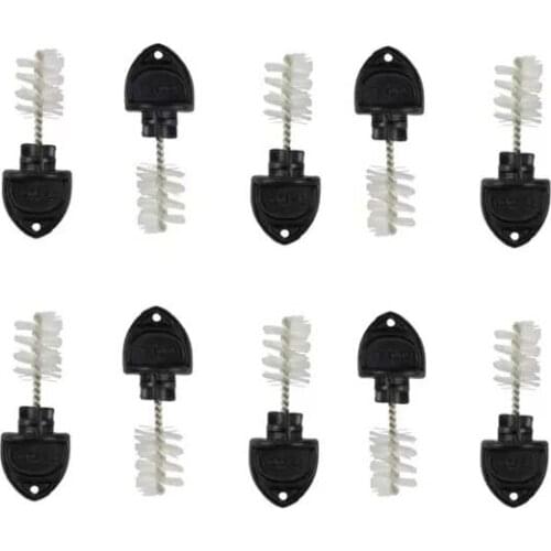 10 Pcs Draft Beer Tap Brush Faucet Clean Caps Sanitary Nylon Brush Home Brew Accessories