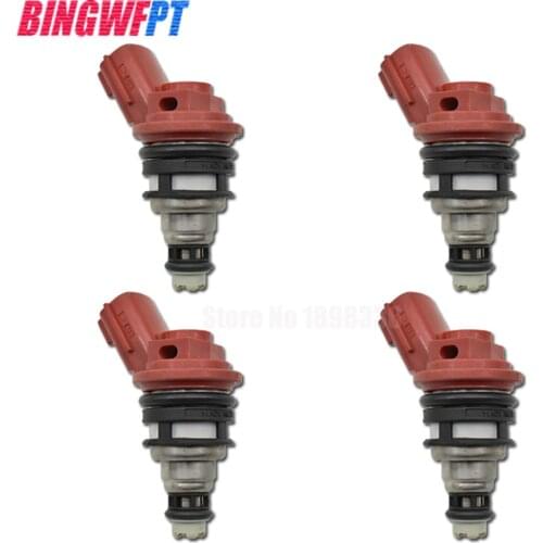 100% Tested 4pcs AY-RK-038 16600-53J03 16600-53J00 16600-53J01 A46-00 Fuel Injectors For Nissan SR20DET 200SX 300ZX Sentra