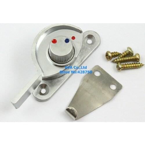 4 Zinc Alloy Crescent Sash Lock with Screws