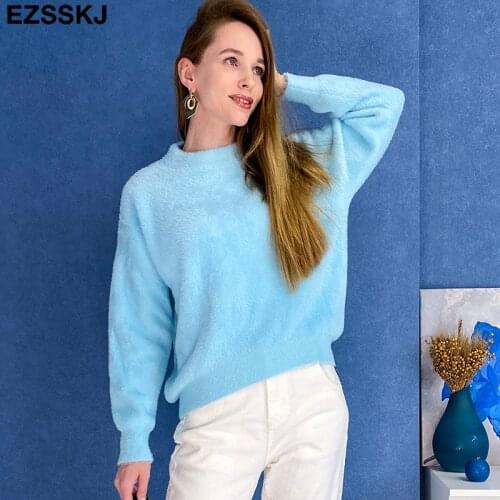 Ezsskj Women's Cashmere Pullovers