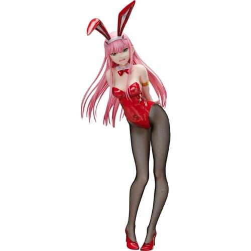 Freeing 1/4 Scale Darling in the FranXX Zero Two Bunny Girl PVC Action Figure Anime Sexy Girl Figure Toys Collectible Doll Gift