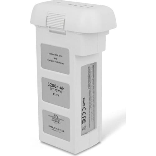 GTF 11.1V 5200mAh For DJI Phantom 2 Upgraded and Large Capacity Spare Battery Vision+Quadcopter 10C 5200mAh L15