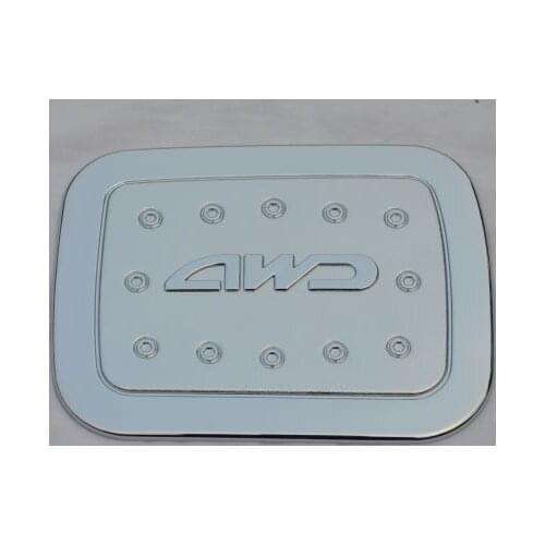 Chrome ABS Fuel Tank Cap Cover For Toyota Land Cruiser 200 LC200 Accessories 2008-2013