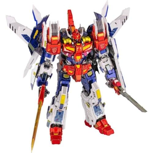 Art Model 3D Metal Jigsaw Puzzle YM-L048 Transformers IDW Star Assembly Model Kits For Adults Hobby DIY 16.5x14x20.5CM