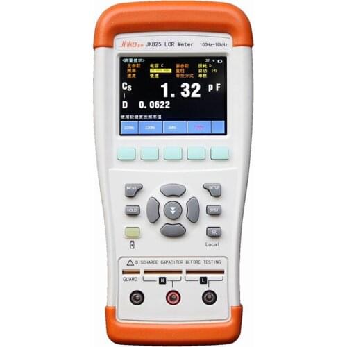 JK825 Handheld LCR Digital Bridge Capacitance Tester Inductance Meter Resistance Tester Electronic Lab Equipment