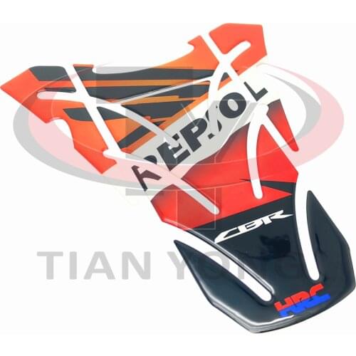 Tank Pad Motorcycle For Honda CBR600RR CBR1000RR REPSOL CBR900 CBR929 CBR954 CBR250 Gas Cap Pad High Quality 3D Sticker Decal