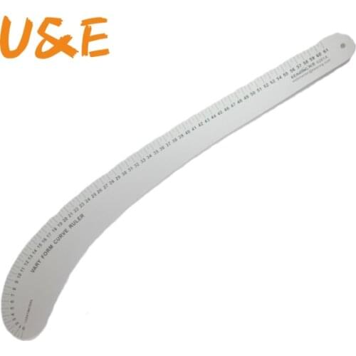 Large French Curve Ruler Metal Sewing 61cm Curved Ruler for Sewing Curve Stick For Designer, Tailor, Patternmaker Tool 6261A
