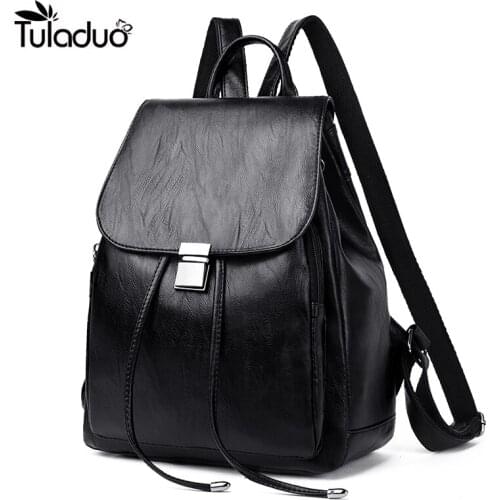 Fashion Waterproof PU Backpack Girls Schoolbag Shoulder Bag High Quality Women Backpacks Mochila Feminina