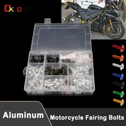 Motorcycle M6 M5 Fairing Bolts Kit Bodywork Screws Nut For BMW F750GS F850GS ADVENTURE F800GT F800R F800S F800ST HP2 Enduro