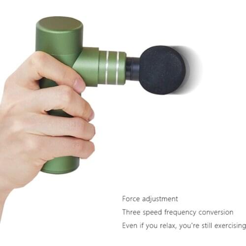 Newest Smart Mini Muscle Massage Gun Easy Carry Sport Massager Body Relaxation Pain Relief Massager Indoor Home Massage