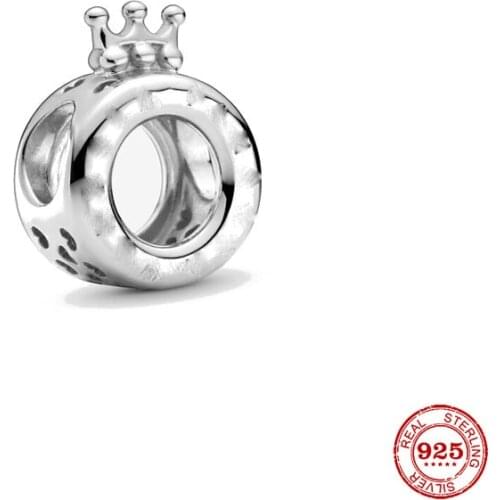 New Original Silver Color Bead Fit European Pandora Charms Bracelet Bangles Diy Jewelry P216-Y