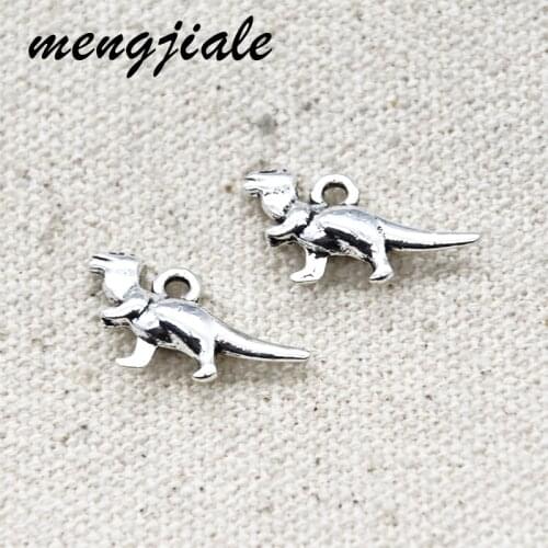 20pcs Wholesale Metal Alloy dinosaur Charms Pendant For Making DIY Handmade Tibetan Finding Jewelry