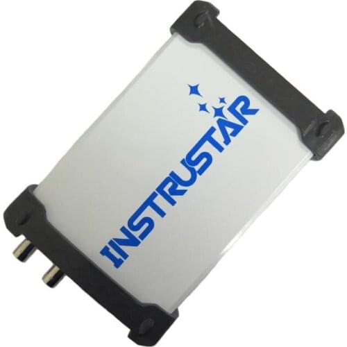 Portable Digital Oscilloscope Dual Channel PC USB, Spectrum Analyzer 40M 100MS/s FFT Analyzer ISDS210A